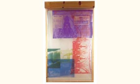 Robert Rauschenberg - Sling Shot Lit # 2-1985 Robert Rauschenberg - Sling Shot Lit # 2-1985