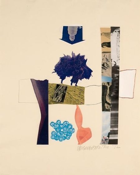 Robert Rauschenberg - Horsefeathers Thirteen (One Plate)-1972 Robert Rauschenberg - Horsefeathers Thirteen (One Plate)-1972