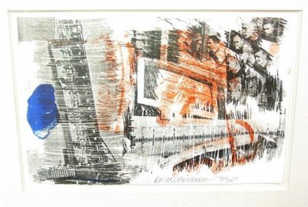 Robert Rauschenberg - Sub-Total (From Stoned Moon Series)-1971 Robert Rauschenberg - Sub-Total (From Stoned Moon Series)-1971
