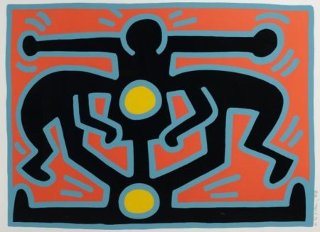 Keith Haring - Growing Series I-V-1988 Keith Haring - Growing Series I-V-1988