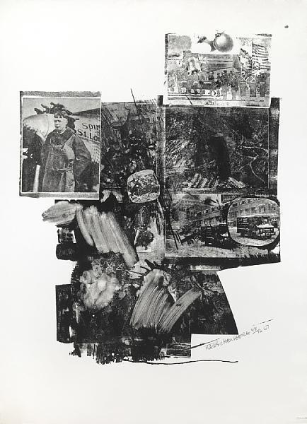 Robert Rauschenberg - Booster and 7 Studies, from Test Stone #2-1967 Robert Rauschenberg - Booster and 7 Studies, from Test Stone #2-1967