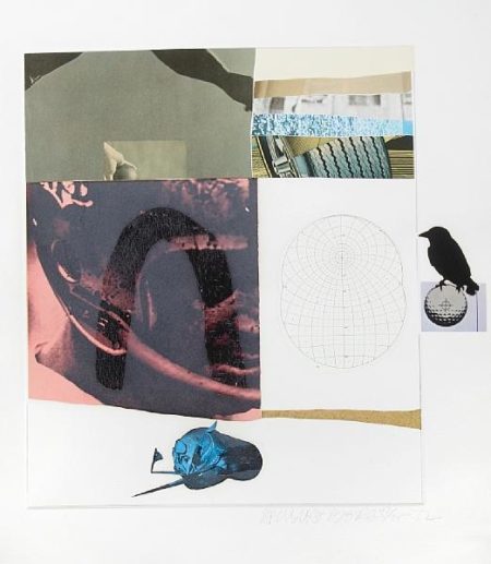Robert Rauschenberg - Horsefeathers Thirteen (One Plate)-1972 Robert Rauschenberg - Horsefeathers Thirteen (One Plate)-1972
