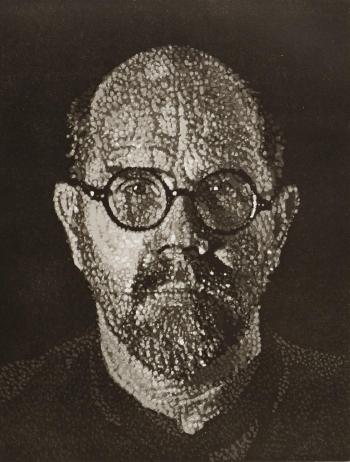 S. P. I (Selbst-Portrat) / Self-Portrait I (Dots)-1997 S. P. I (Selbst-Portrat) / Self-Portrait I (Dots)-1997
