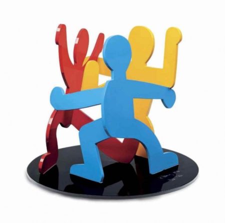 Keith Haring - Sans titre (Three Dancing Figures)-1989 Keith Haring - Sans titre (Three Dancing Figures)-1989