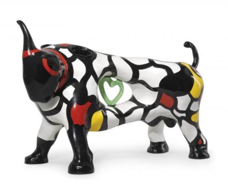 Taureau vase, (Le taureau)-1990 Taureau vase, (Le taureau)-1990