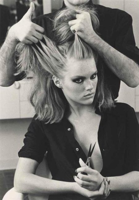 Patti Hansen for Xavier Coiffures, New York-1976 Patti Hansen for Xavier Coiffures, New York-1976