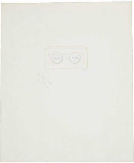 The Critic Sees, from: Ten from Leo Castelli (Universal Limited Art Editions 25)-1967 The Critic Sees, from: Ten from Leo Castelli (Universal Limited Art Editions 25)-1967