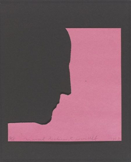 Self-Portrait in Profile-1957 Self-Portrait in Profile-1957