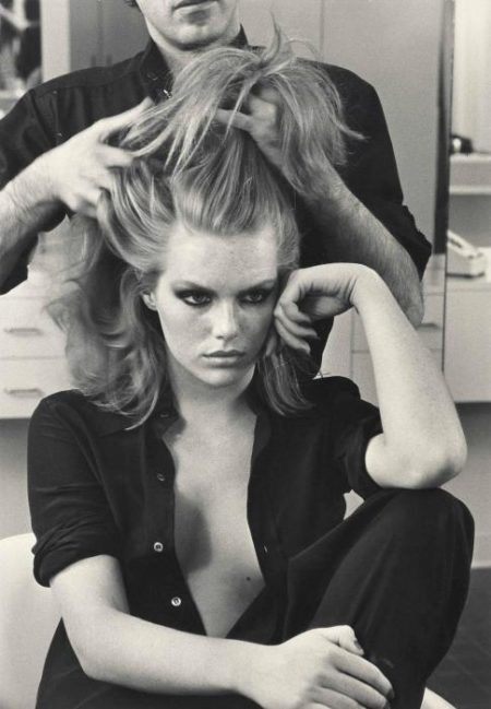 Patti Hansen for Xavier Coiffures, New York-1976 Patti Hansen for Xavier Coiffures, New York-1976