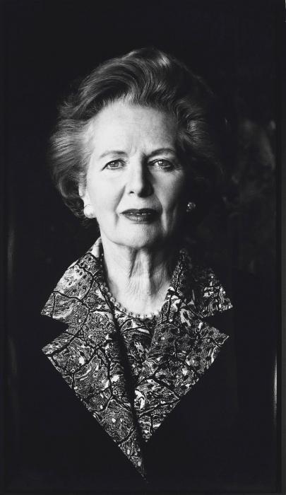 Portrait of Margaret Thatcher, Anaheim, California-1991 Portrait of Margaret Thatcher, Anaheim, California-1991