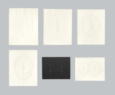 Sei acqueforti originali di Lucio Fontana-1964 Sei acqueforti originali di Lucio Fontana-1964
