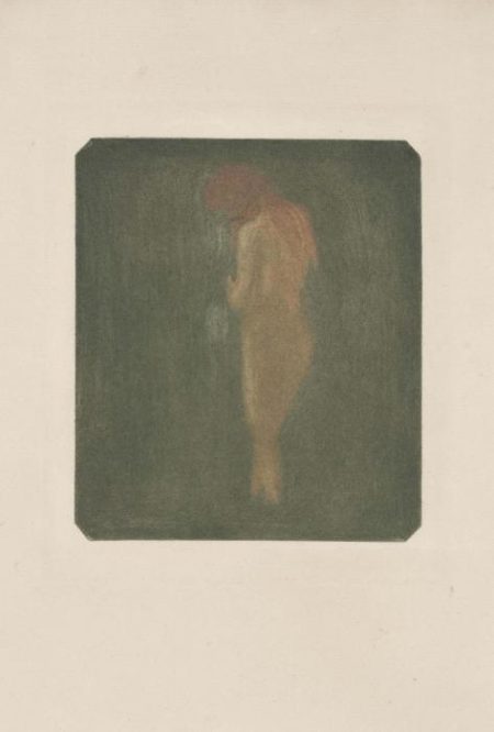 Standing Nude / Stehender Weiblicher Akt (Sch 39; W 46)-1896 Standing Nude / Stehender Weiblicher Akt (Sch 39; W 46)-1896