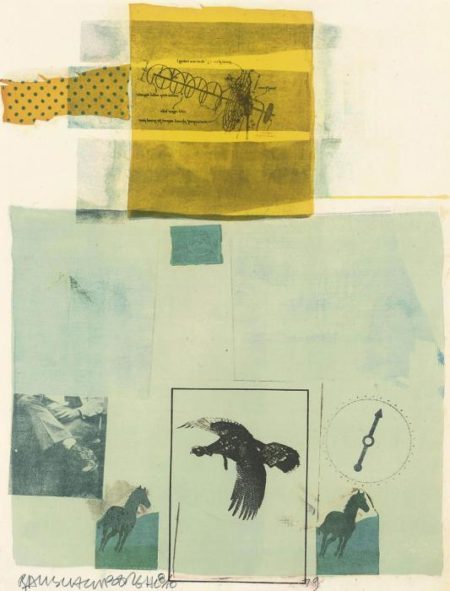 Robert Rauschenberg - Why You Can't Tell # 1 (From Suite Of Nine Prints)-1979 Robert Rauschenberg - Why You Can't Tell # 1 (From Suite Of Nine Prints)-1979