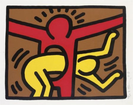 Keith Haring - Pop Shop IV-1989 Keith Haring - Pop Shop IV-1989