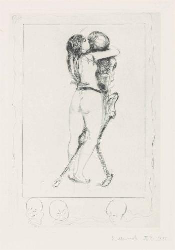 Death and the Woman (Sch., W. 3)-1894 Death and the Woman (Sch., W. 3)-1894