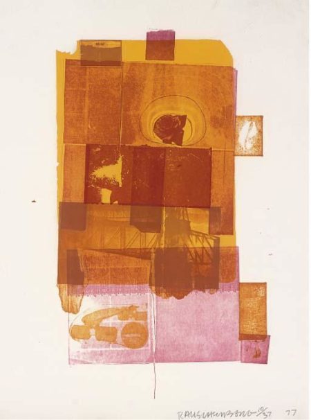 Robert Rauschenberg - Untitled-1977 Robert Rauschenberg - Untitled-1977