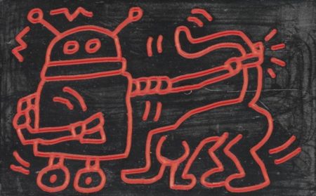 Keith Haring - Untitled-1983 Keith Haring - Untitled-1983