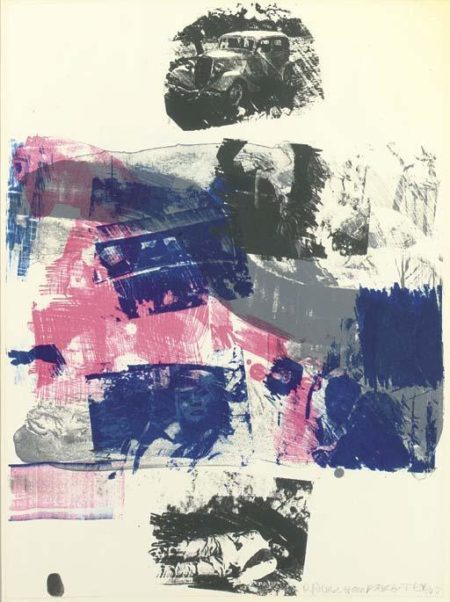 Robert Rauschenberg - Still From Reels (Bonnie And Clyde)-1968 Robert Rauschenberg - Still From Reels (Bonnie And Clyde)-1968