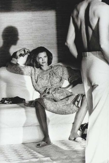 Woman examining Man, St Tropez-1975 Woman examining Man, St Tropez-1975