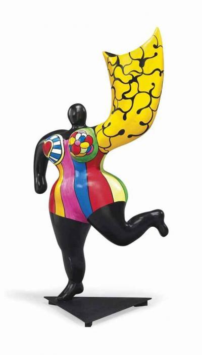 Angel Vase (Black)-1993 Angel Vase (Black)-1993