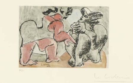 Deux figures grotesques-1938 Deux figures grotesques-1938