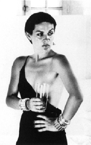 Portrait of Paloma Picasso, Saint Tropez-1973 Portrait of Paloma Picasso, Saint Tropez-1973