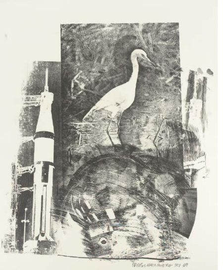 Robert Rauschenberg - Horn, from Stoned Moon Series-1969 Robert Rauschenberg - Horn, from Stoned Moon Series-1969