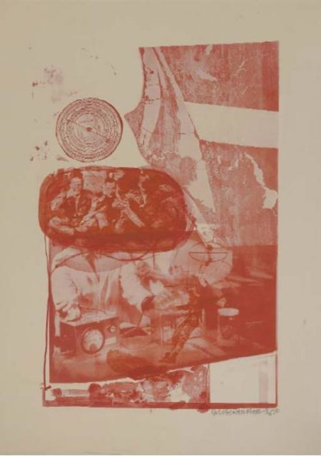 Robert Rauschenberg - Ape, from Stoned Moon Series-1970 Robert Rauschenberg - Ape, from Stoned Moon Series-1970