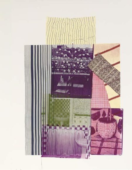 Robert Rauschenberg - Pre-Morocco (From Eight By Eight To Celebrate)-1983 Robert Rauschenberg - Pre-Morocco (From Eight By Eight To Celebrate)-1983
