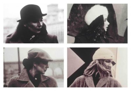 Four Women With Hats-1980 Four Women With Hats-1980