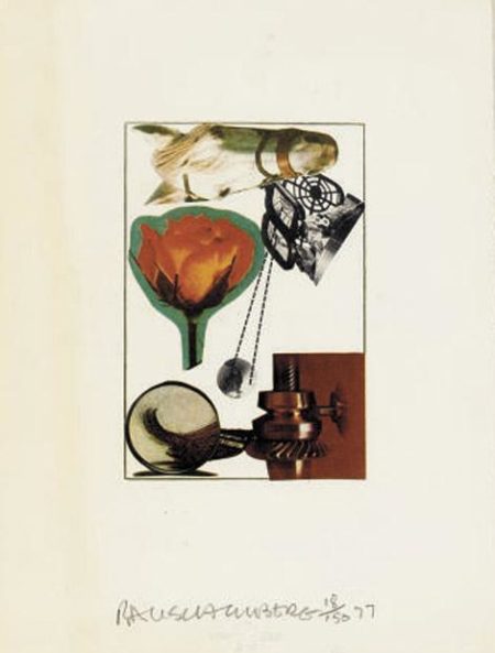 Robert Rauschenberg - Untitled-1977 Robert Rauschenberg - Untitled-1977