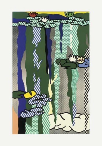 Water Lillies with Cloud-1992 Water Lillies with Cloud-1992