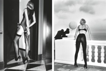 Woman with Gun Behind her Back; Woman looking over Balcony-1995 Woman with Gun Behind her Back; Woman looking over Balcony-1995