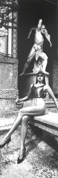 Panoramic Nude with Sunglasses, Villa d'Este, Como, Italy-1989 Panoramic Nude with Sunglasses, Villa d'Este, Como, Italy-1989