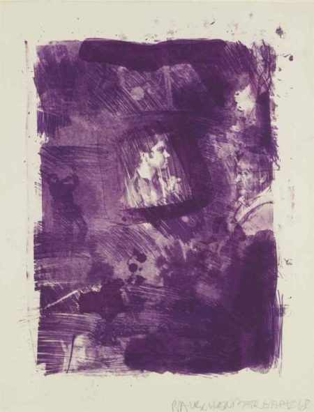 Robert Rauschenberg - Flower Re-Run, from Reels (B + C)-1968 Robert Rauschenberg - Flower Re-Run, from Reels (B + C)-1968