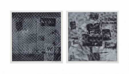 Robert Rauschenberg - Surface Series # 51 and # 40 (From Currents) (F. 122)-1970 Robert Rauschenberg - Surface Series # 51 and # 40 (From Currents) (F. 122)-1970