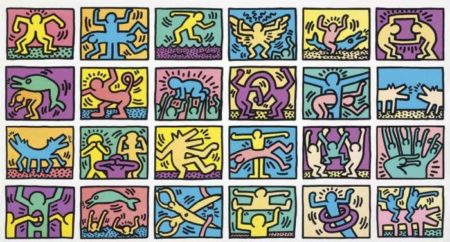 Keith Haring - Retrospect-1989 Keith Haring - Retrospect-1989