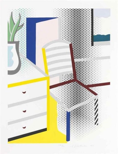 Interior with Chair, from Leo Castelli 90th Birthday Portfolio-1997 Interior with Chair, from Leo Castelli 90th Birthday Portfolio-1997