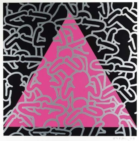 Keith Haring - Silence Equals Death-1989 Keith Haring - Silence Equals Death-1989