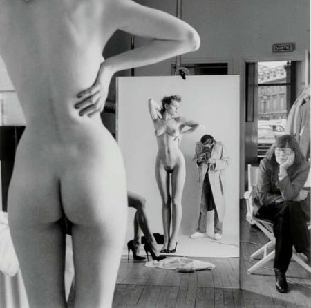 Self Portrait with Wife and Models-1981 Self Portrait with Wife and Models-1981