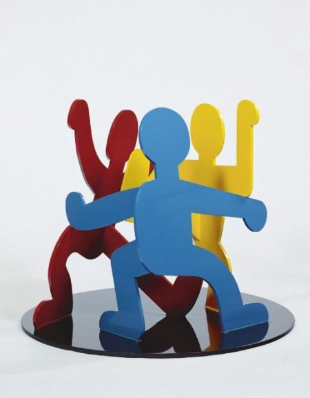Keith Haring - Three Dancing Figures-1989 Keith Haring - Three Dancing Figures-1989