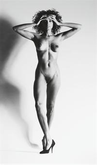 Big Nude XV: Raquel Hands on Forehead, Nice-1993 Big Nude XV: Raquel Hands on Forehead, Nice-1993
