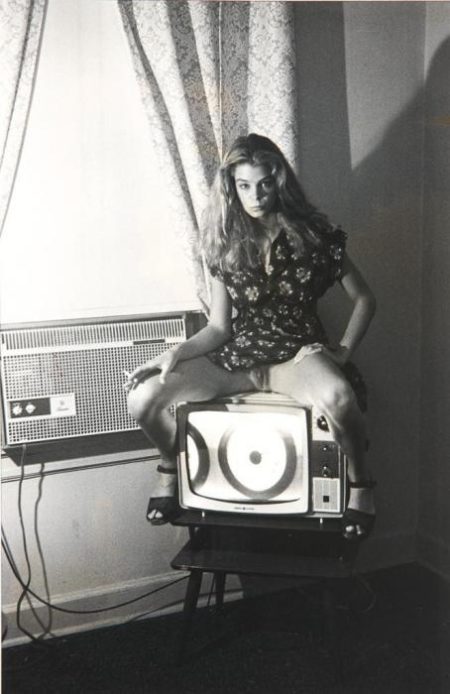 Kristin Bell (sitting On A Tv Set) (1976)-1976 Kristin Bell (sitting On A Tv Set) (1976)-1976