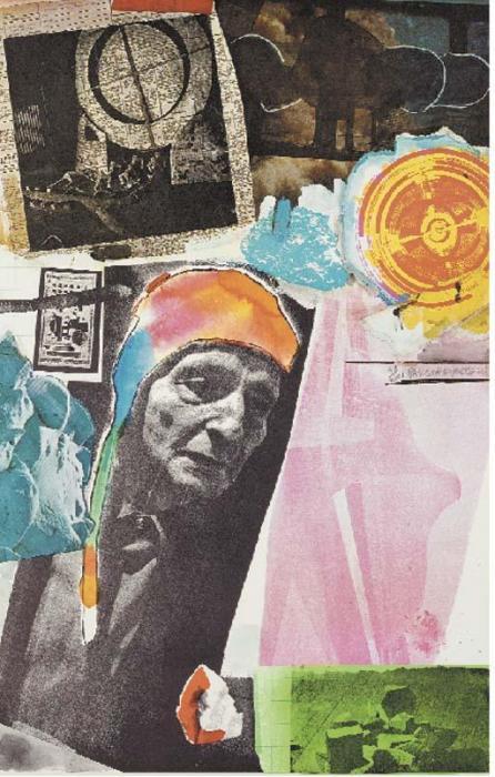 Robert Rauschenberg - Homage to Frederick Kiesler-1966 Robert Rauschenberg - Homage to Frederick Kiesler-1966