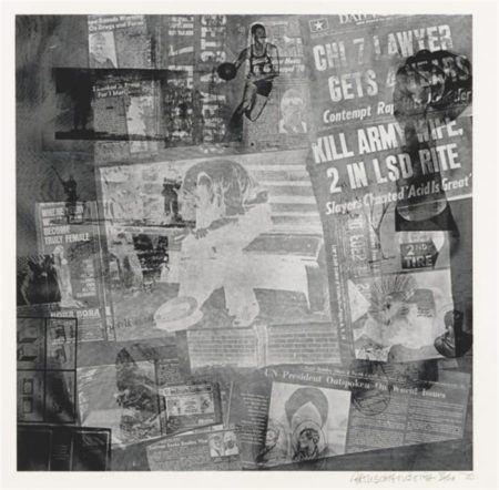Robert Rauschenberg - Surface Series (From Currents) (F. 125)-1970 Robert Rauschenberg - Surface Series (From Currents) (F. 125)-1970