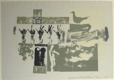 Robert Rauschenberg - Prophecy (From Romances)-1977 Robert Rauschenberg - Prophecy (From Romances)-1977
