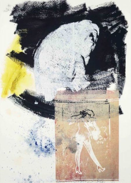 Robert Rauschenberg - Poise-1991 Robert Rauschenberg - Poise-1991