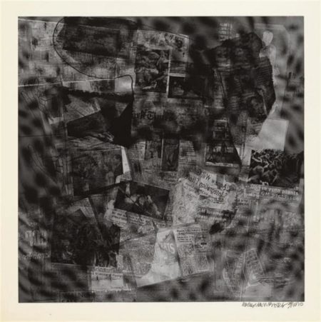 Robert Rauschenberg - Surface Series # 41 (From Currents) (F. 112)-1970 Robert Rauschenberg - Surface Series # 41 (From Currents) (F. 112)-1970