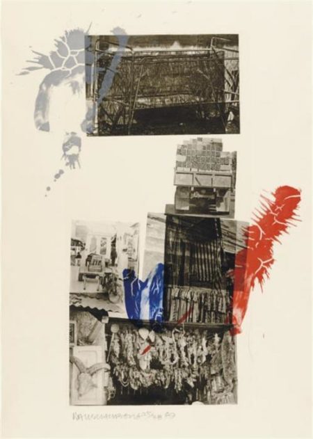 Robert Rauschenberg - Morocco/ General Delivery-1989 Robert Rauschenberg - Morocco/ General Delivery-1989