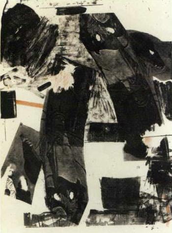 Robert Rauschenberg - Front Roll-1964 Robert Rauschenberg - Front Roll-1964